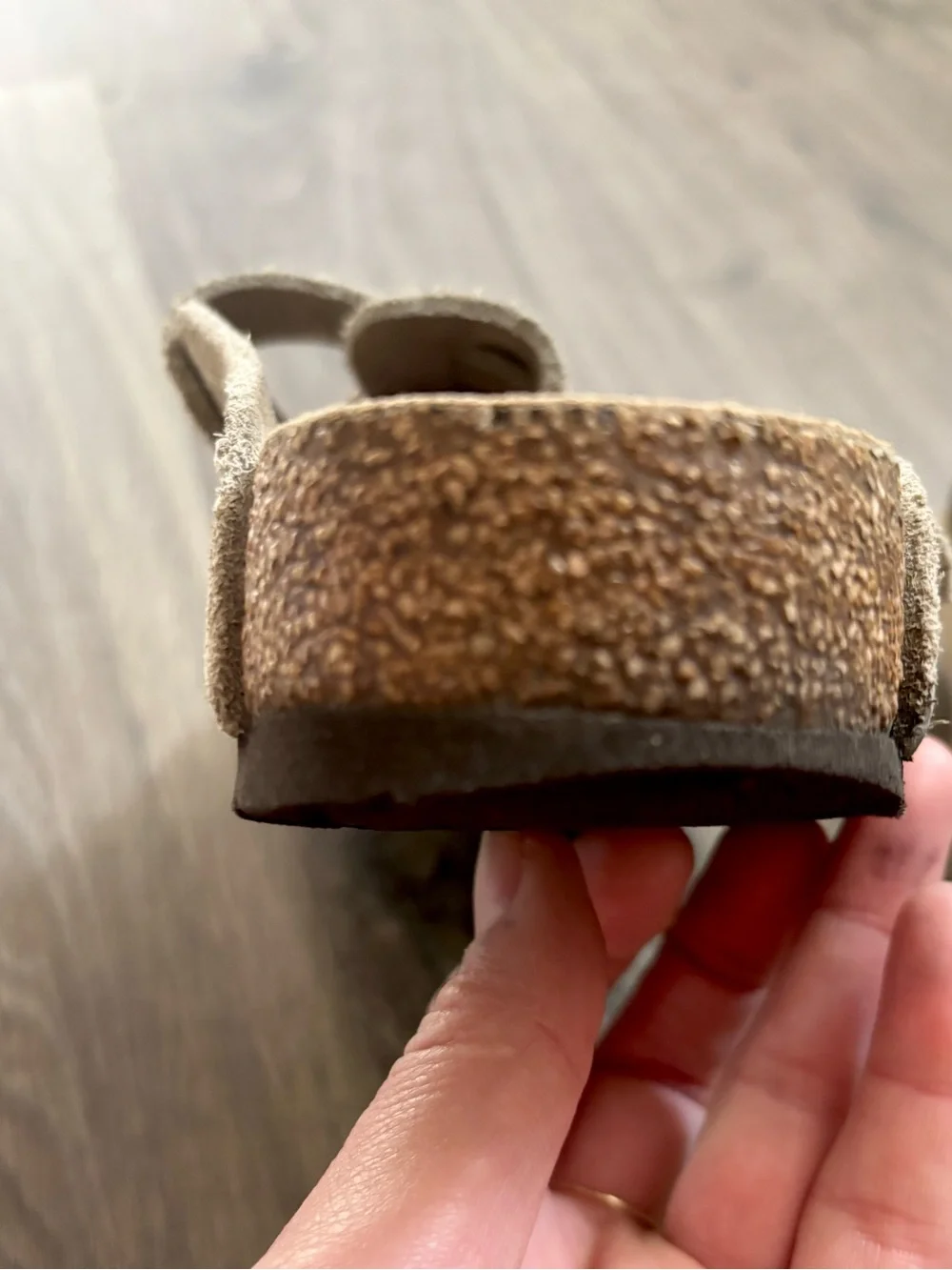 Birkenstock Suede Boston Clogs in Taupe - Size 42 - Picture 7 of 7